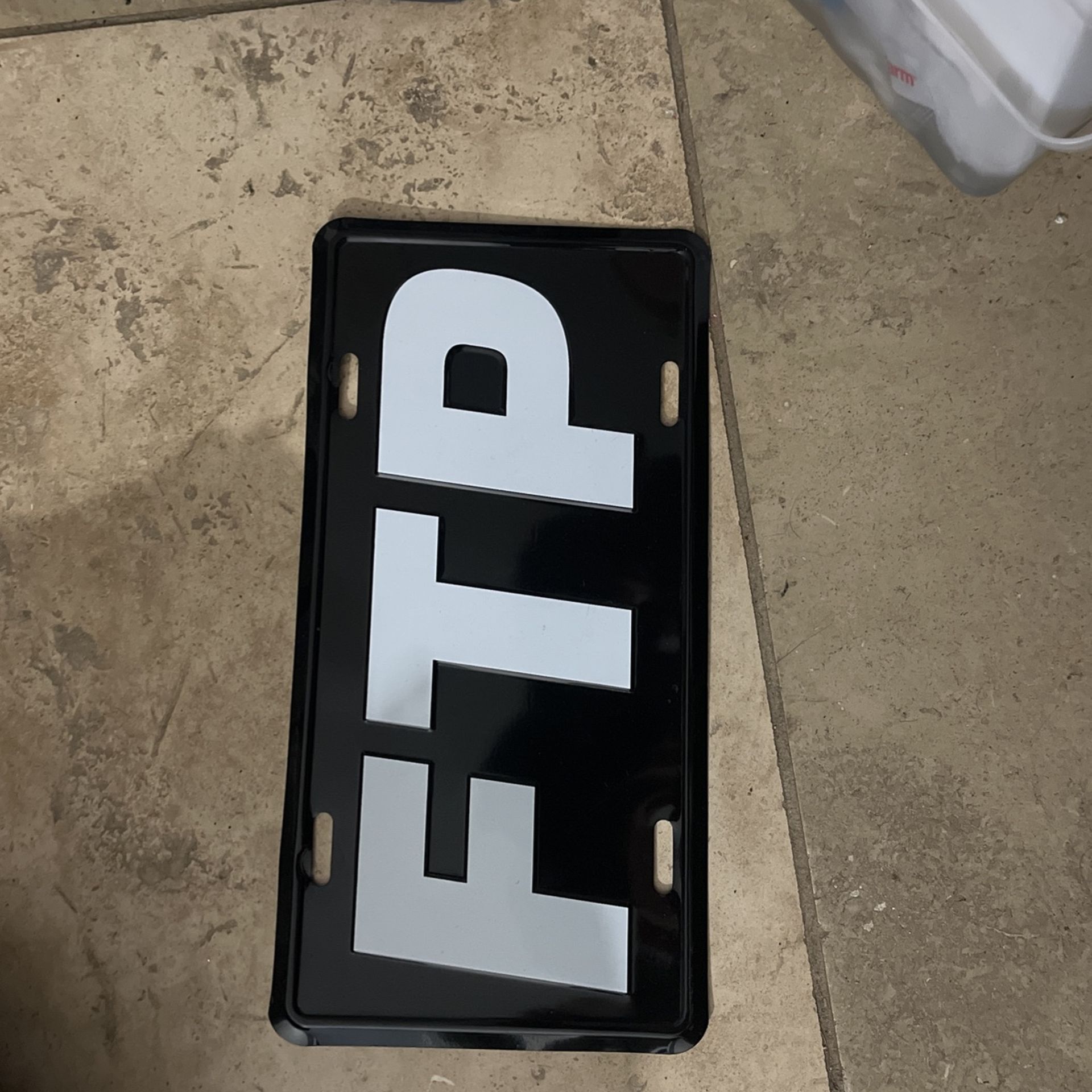 Ftp License Plate