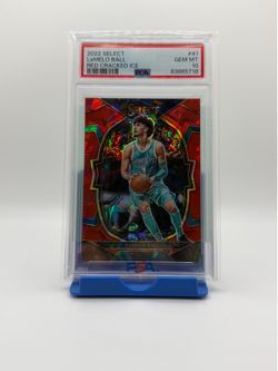 Lamelo Ball Select 2022 Cracked Ice Red