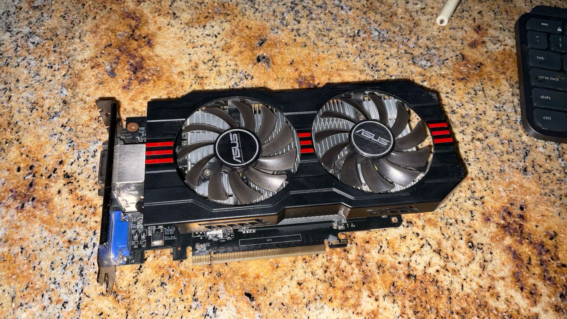 ASUS GE FORCE GTX650TI OC 2GB GRAPHICS CARD