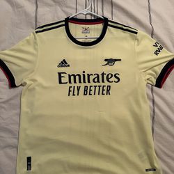 Arsenal FC 2021/2022 Authentic Away Adidas Soccer Jersey XL