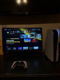 PS5 gaming setup