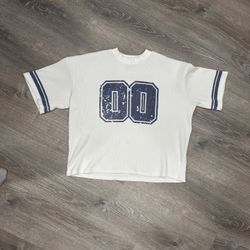 Graph Cropped “00” T-shirt