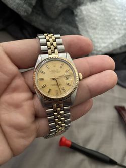 18k 16013 Rolex Datejust Fat/Big Boy Dial Markers 