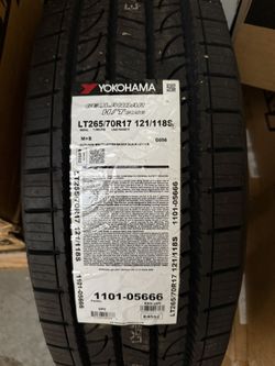 Yokohama HT G056 265/70R/17 4 Tires Brand New