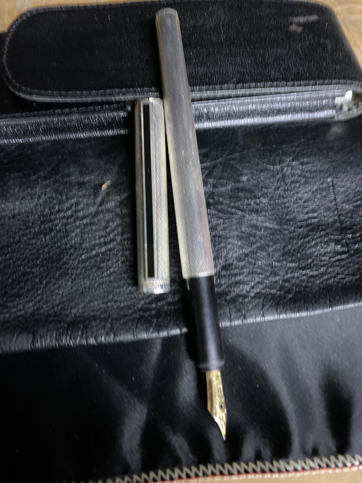 DUNHILL Sterling Silver Pen Set