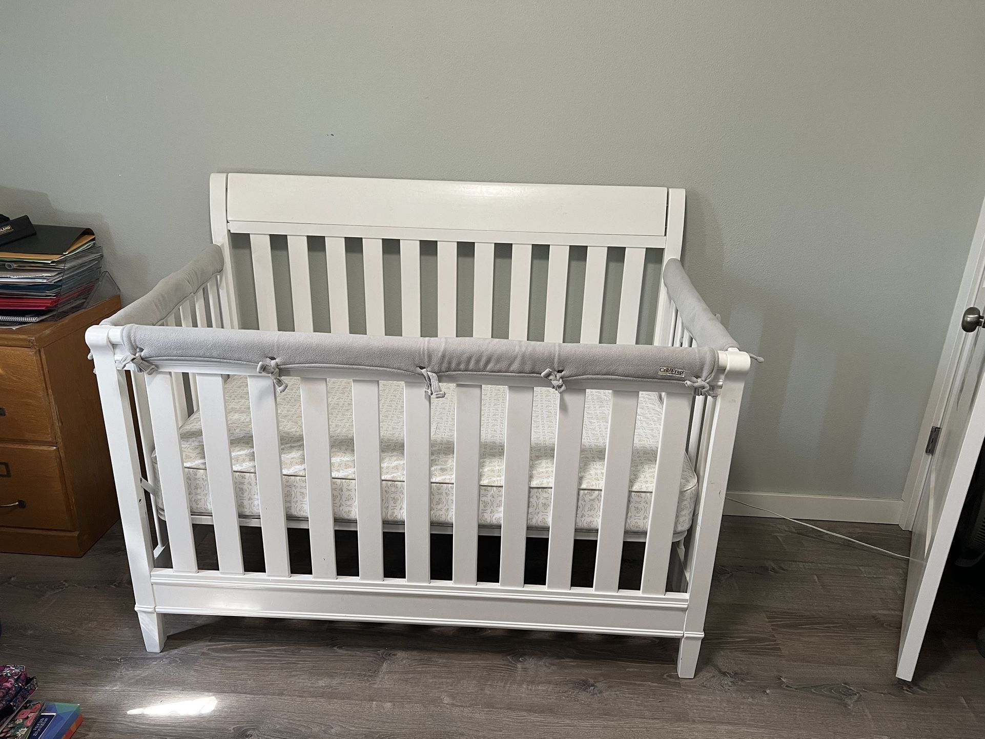White Delta Children White Crib