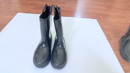Zoogs Kids Rain Boots Black Size 3 Used Condition