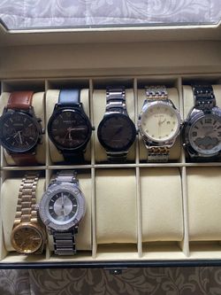 Lot of 7 Mixed Men's Watches