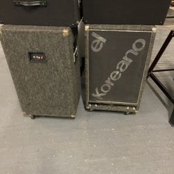 2 Huge Speakers With Subs