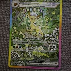 Leafeon 144/131 Rare Pokemon Card 