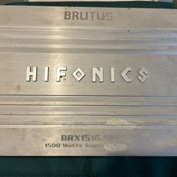 Brutus 1500 Watts amplifier 