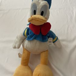 New Disney Donald Duck Cute Plush Stuffed Animal Doll Toy Soft Blue 13 x 11 x 11