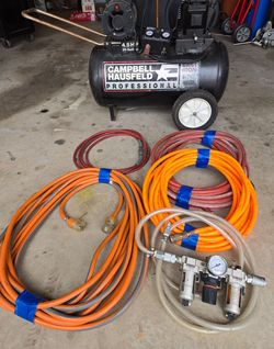 Campbell & Hausfeld 2 stage air compressor