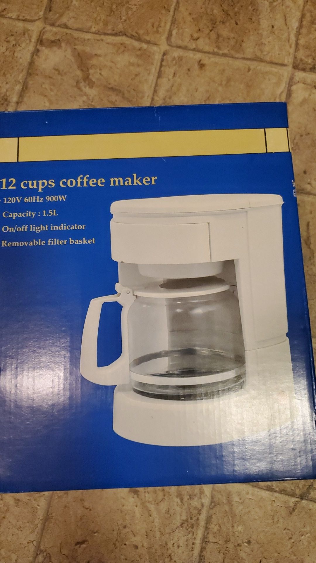 Brand new coffee maker