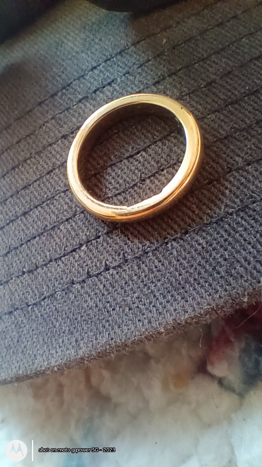 Gold Ring 18K Wedding Engagement