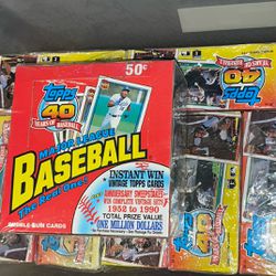 1991 Topps Baseball Wax Box- 36 Factory Sealed Packs