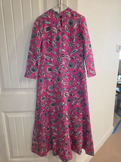 Long sleeves maxi dress size Small