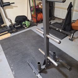 REP Fitness Bar And Weight Plate Tree