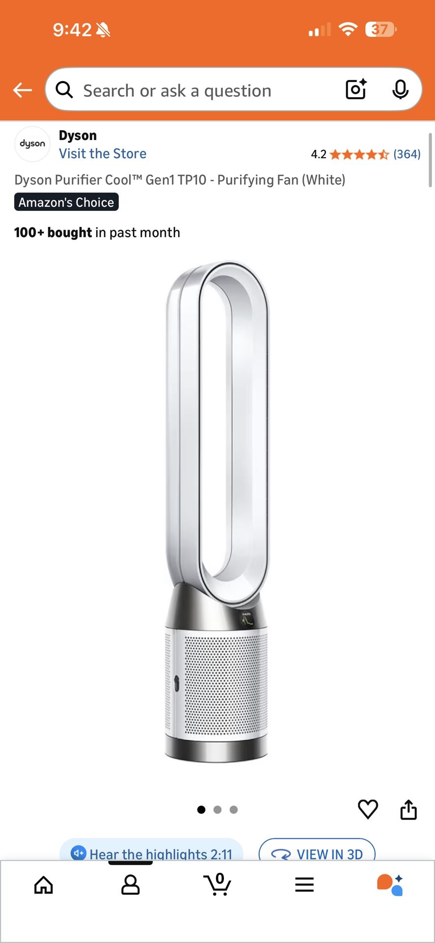 Dyson Purifier Cool