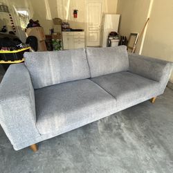 Blue/Grey Couch