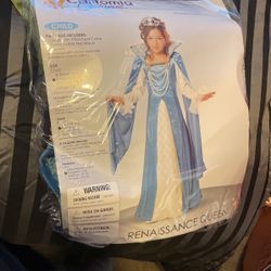 Renaissance Queen Kids Size SMALL (6-8)