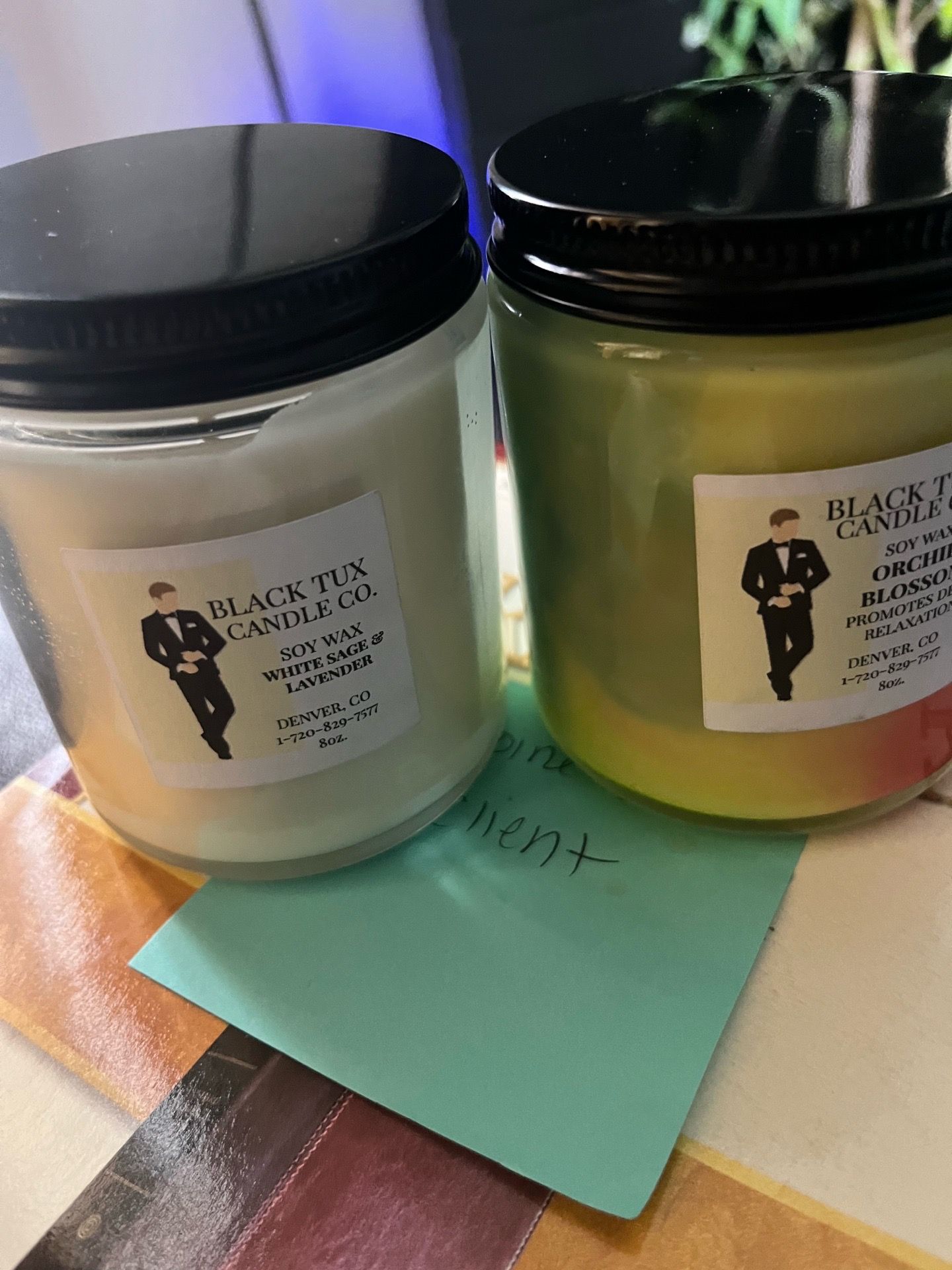 Black Tux candle co