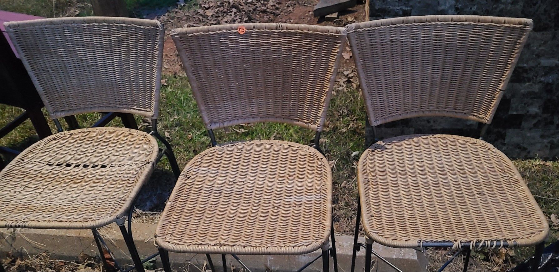 Wicker Stools