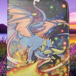 Dragon Card Binder Fits 440 Cards, 4-Pocket