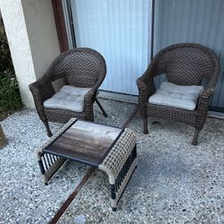 Wicker Patio Set