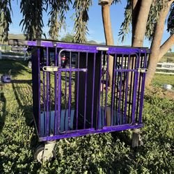 Best in show trolley, royal purple, metallic, great condition!