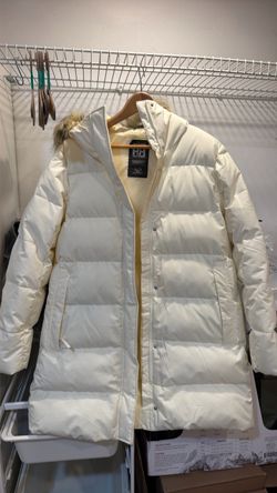 HELLY HANSEN WHITE WINTER JACKET