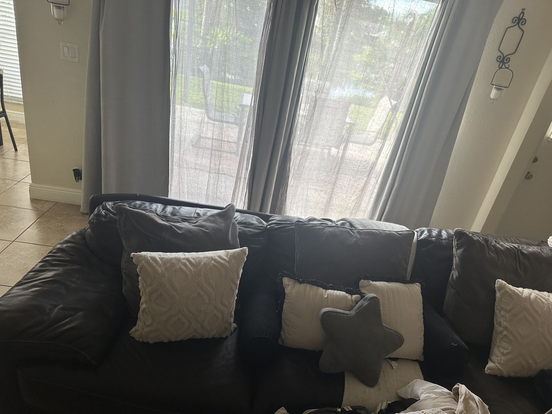 Small Leather Couch