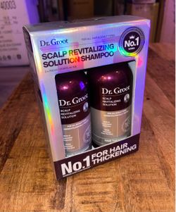 Dr. Groot Scalp Revitalizing Shampoo 23.6 fl oz. Bottles 2-Pack Brand New