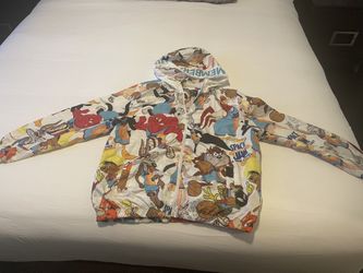 Looney Tunes Members Only Wind Breaker Size Large