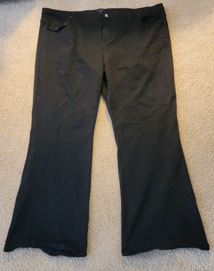 Universal Thread Women’s Black High Rise Flare Stretch Denim Jeans - Size 28