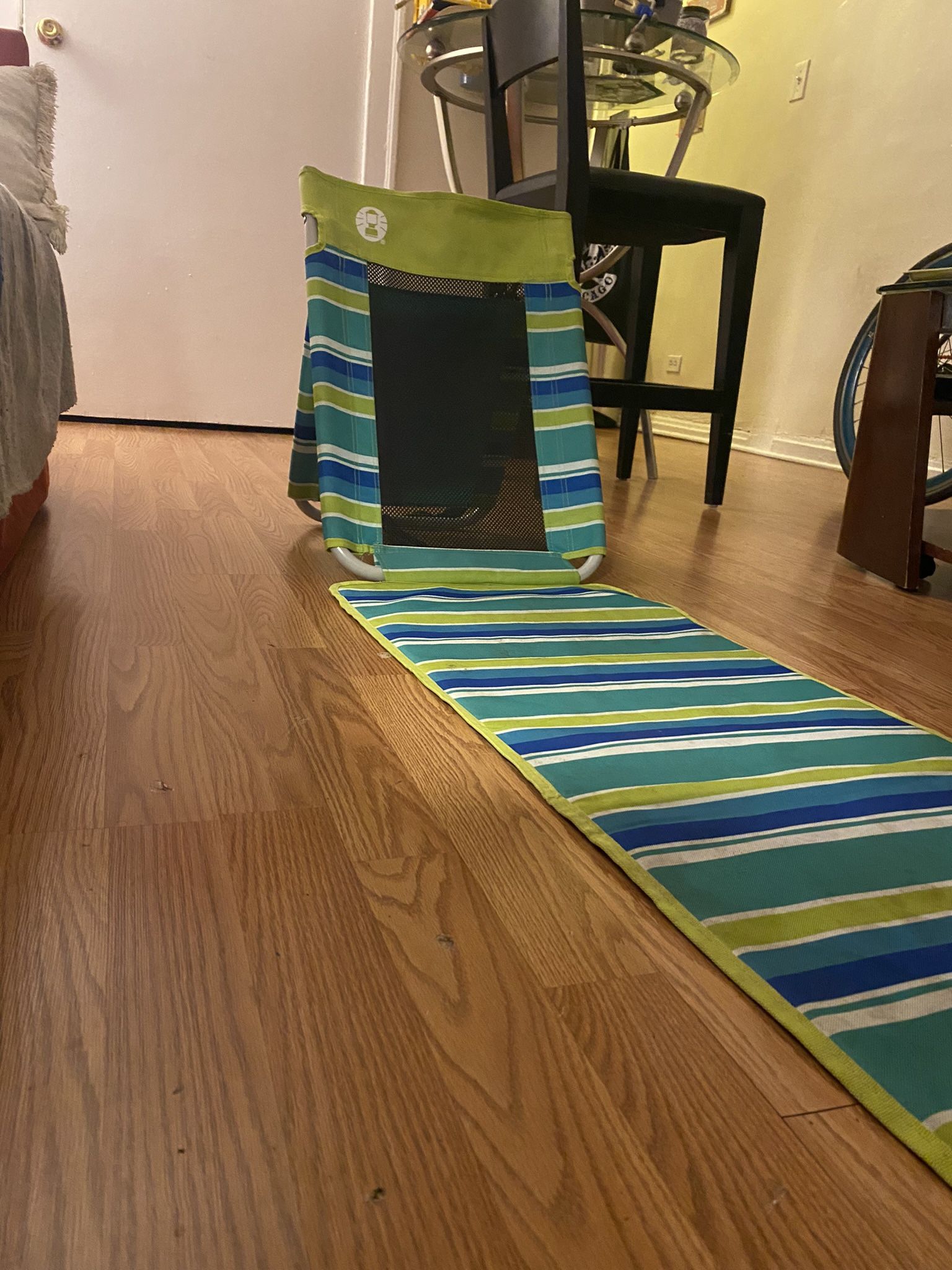 Coleman Portable Lounge Chair w Cooler