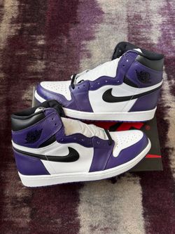 Size 12 - Jordan 1 Retro Court Purple