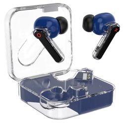 New Wireless Earbuds, Bluetooth 5.4 Light Weight Headphones Bass Stereo, Ear Buds with Noise Cancelling Mic, in Ear Earphones Clear Calls, IP7 Waterpr