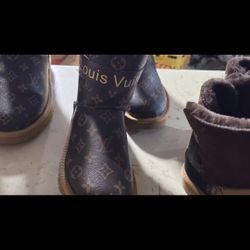 EXCLU SIVE!  L.  V   UGGS  ONSALE NOW!    ONLY $100   SIZES  AVAILABLE ARE  6,    7,   AND.  9      WHEN  INTERESTED LET ME KNOW ASAP.
