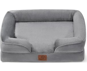 Bedsure Orthopedic Dog Bed for Medium Dogs 