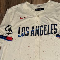 New Men’s Size Medium & XL Nike LA Dodgers City Connect Jersey