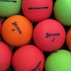 Srixon Matte Finish Color Golf Balls