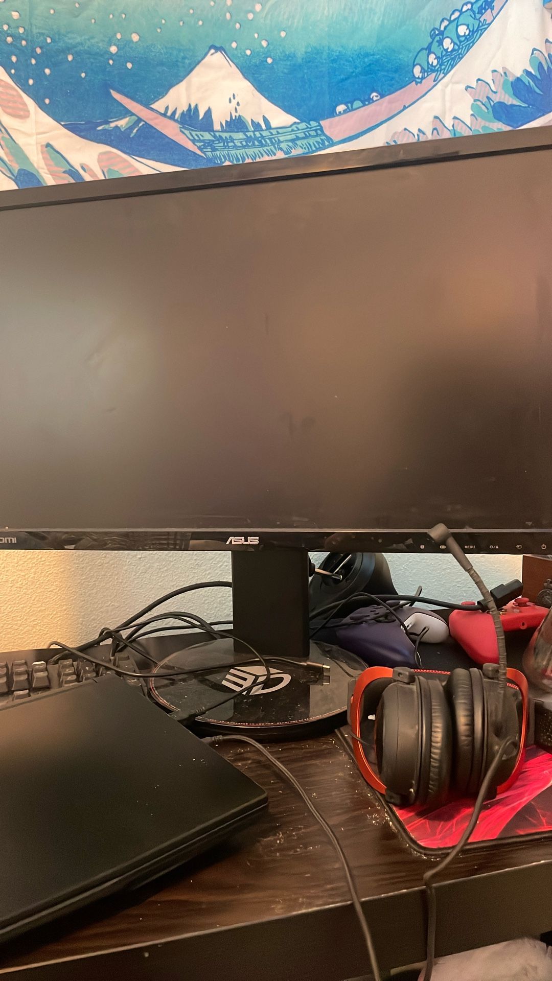 ASUS 144 Hz Gaming Monitor, 24in Great Condition 
