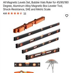 Levels 6 Pc With Carrying Bag 