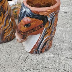Horse Flower Pots