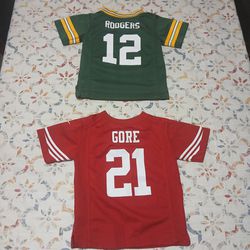 4t And 3t Football Jerseys