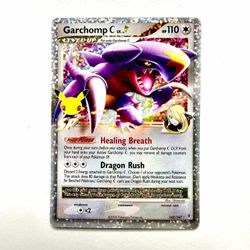 Pokemon Celebrations Garchomp C Level X 145/147 25th Anniversary Set LV. X