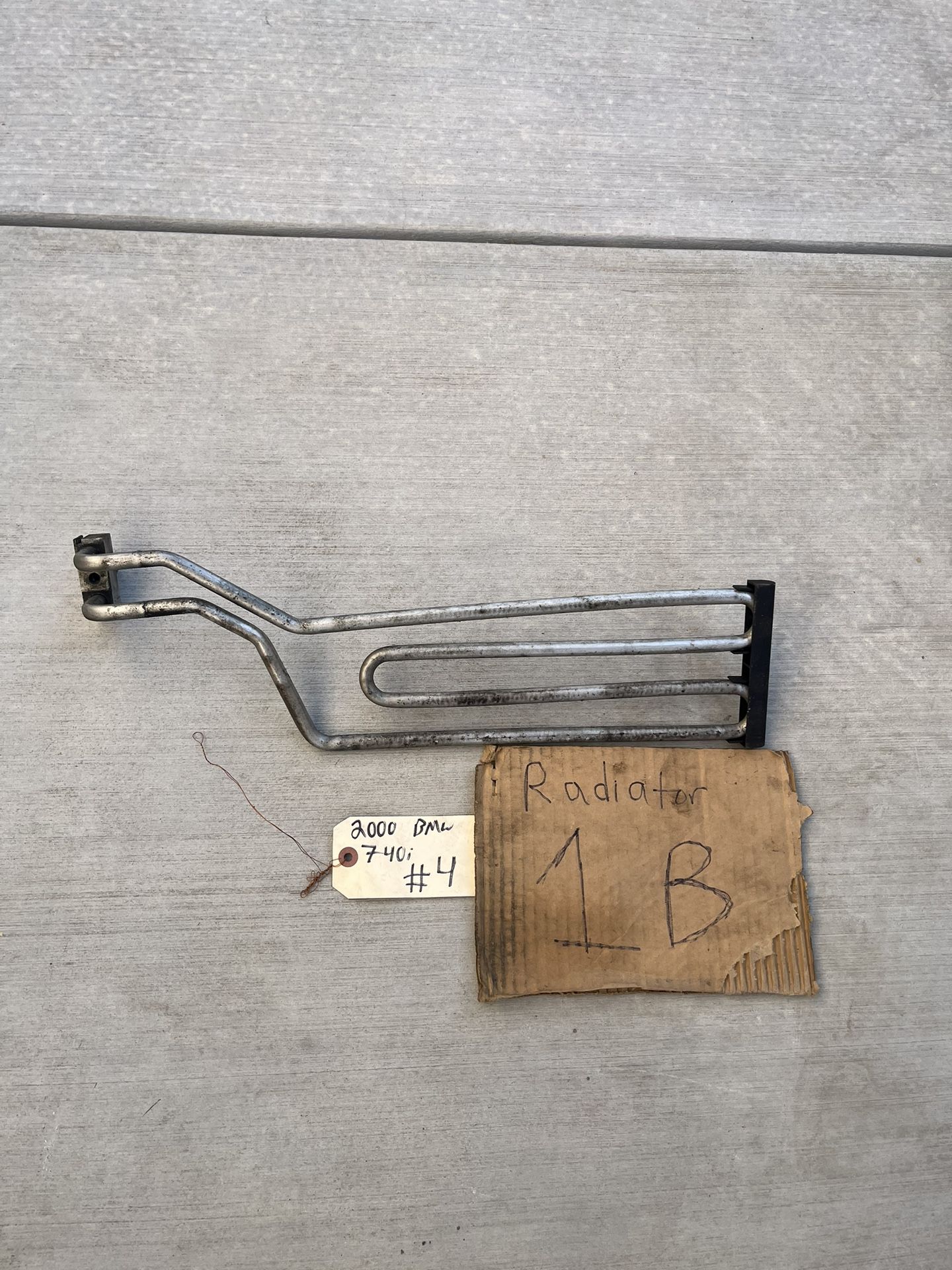 1995 To 2001 Bmw 740i Power Steering Oil Cooler