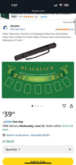 Blackjack Mat