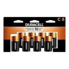 DURACELL - 8 CT BATTERY PACK